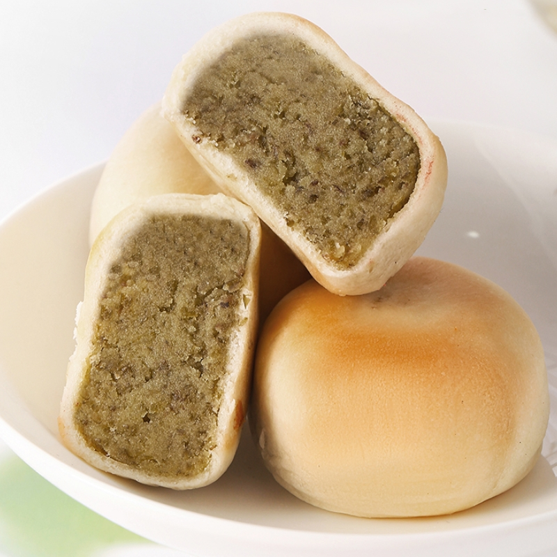 第2件5元福建冰皮手工绿豆饼10枚共330g