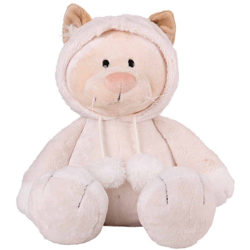 nici雪狸公仔 雌雄公仔雪狸玩具娃娃儿童玩具玩偶宝宝玩具