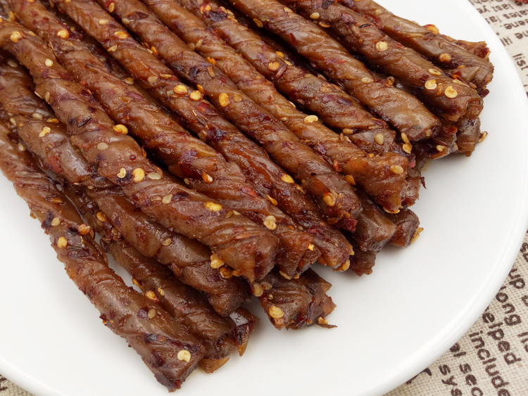 东北大妈豆筋150g香辣麻辣豆筋棒豆皮卷80后怀旧零食辣条豆腐干_7折