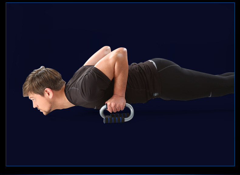 s型俯卧撑支架钢制俄挺练胸肌臂肌男女家用体育运动健身器材用品