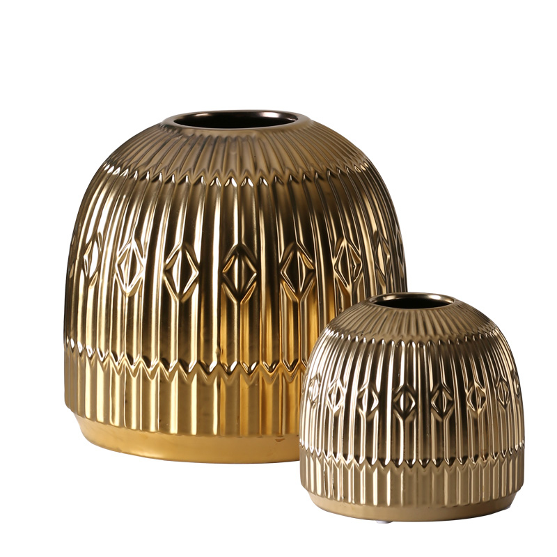 BEST WEST show ceramic vase furnishing articles creative living room hall light soft decoration decoration key-2 luxury hotel