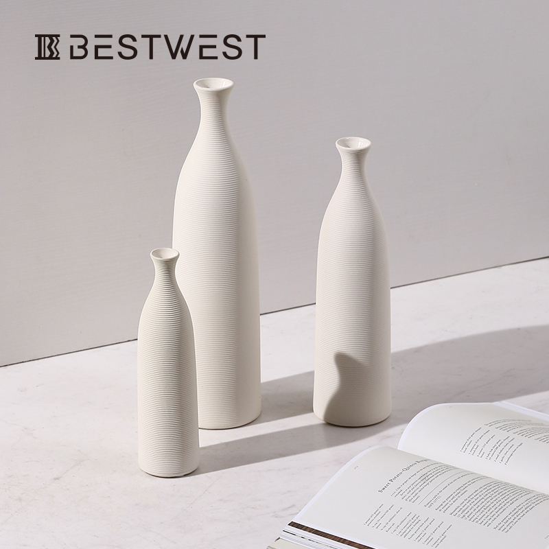 Creative new Chinese style ceramic vase furnishing articles living room table dry flower vases, soft light decorations decoration key-2 luxury restoring ancient ways
