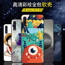 Samsung a50s mobile phone case silicone soft case Samsung a30s protective cover a50s shell personality cartoon men and women