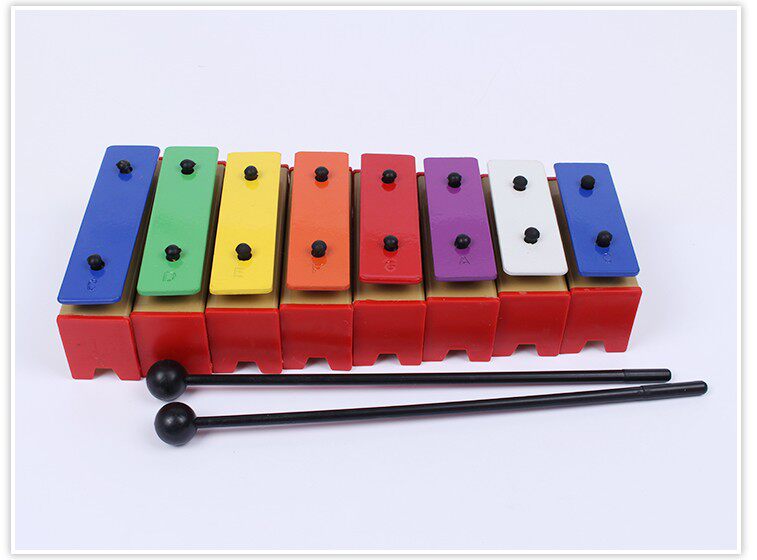 特价包邮奥尔夫乐器铝板琴八音块专业调音儿童打击敲琴钟琴8音砖