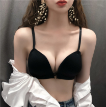 2021 Korean version of the new hot mom pregnant women back underwear front open button gathered nursing bra on pregnancy bra