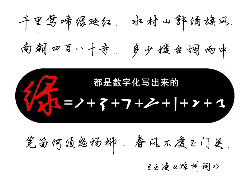 数字化行书密码练字帖成人行楷书速成钢笔字帖硬笔男女生反复使用神器
