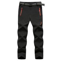 Stormtrooper pants mens spring and autumn thin large size plus fat increase waterproof and windproof mountaineering outdoor rainproof fishing casual pants