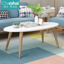 Living room solid wood tea table small family type tea table bedroom sofa side table creative simple table economy type small tea table