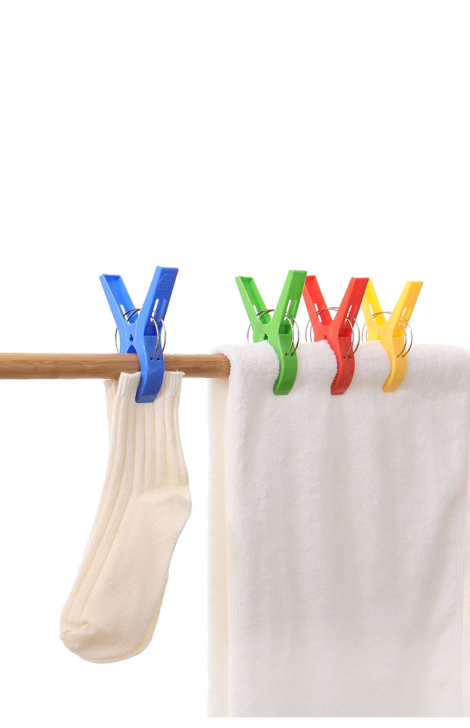 *12个装塑料防风夹晾被子夹子大号晾衣夹被夹晒衣服夹毛毯大夹子