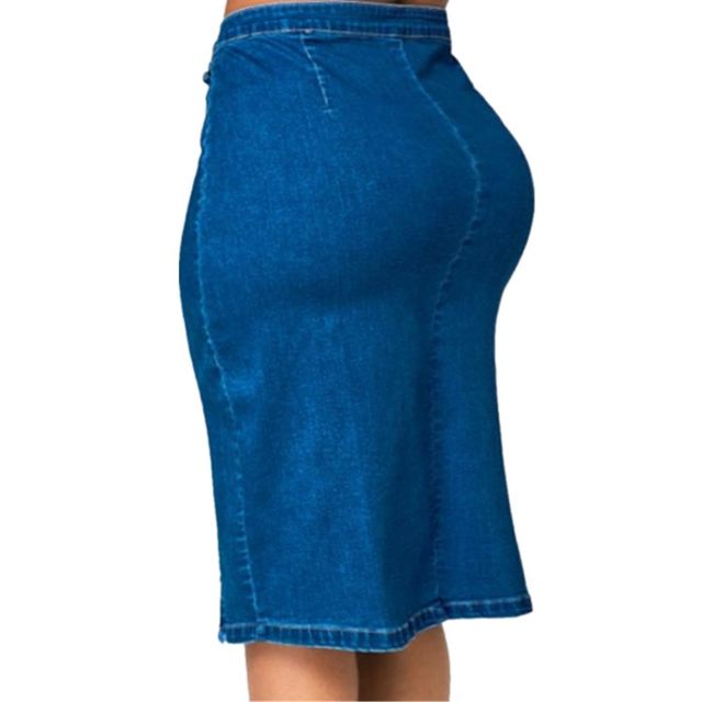 LadiesDenimSkirtsWomenDressesBigSizeJeansshortSkirt