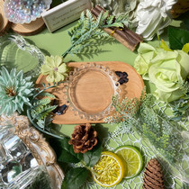 Paigumei props forest style complete set green photo peripheral small ornaments ins style posing props