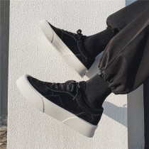 Original design niche mens shoes ins canvas shoes Korean version of the trend retro Joker student board shoes trendy shoes Spring