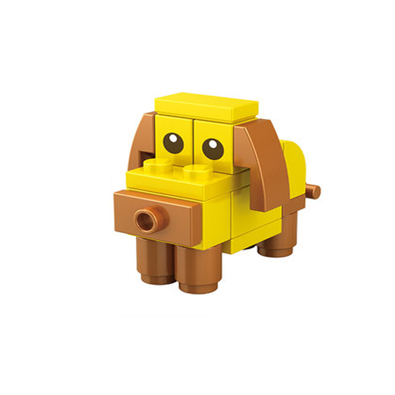 开益小颗粒拼装积木玩具儿童早教益智男女孩礼物礼品军事飞机玩具