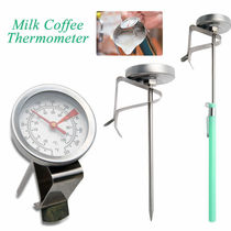 Coffee Thermometer Hand Flush Milk Scooters Fancy professional with full self-hands-on punching coffee machine Kitchen Thermometry Metal