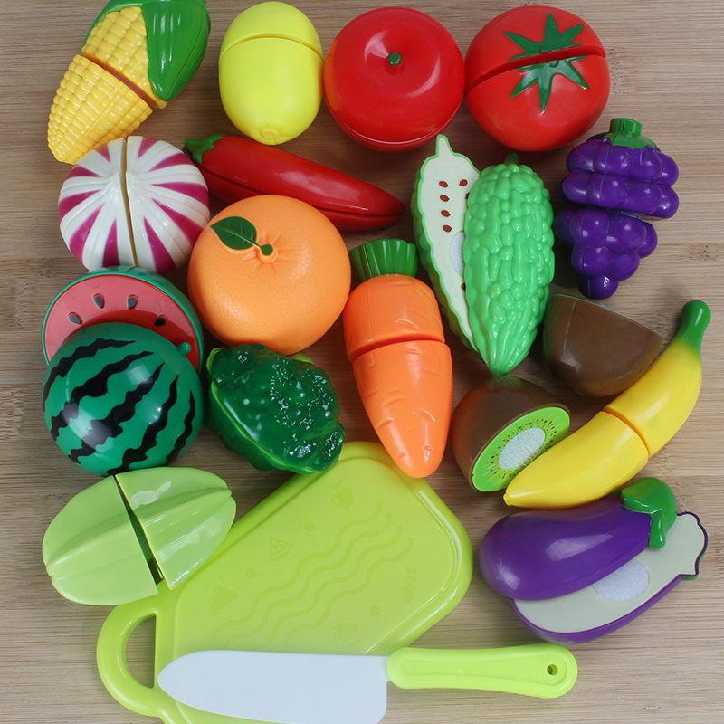 切水果玩具儿童水果蔬菜蛋糕切切乐切切看过家家厨房玩具1-3-6岁产品展示图3