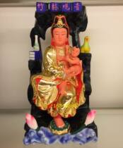 Buddha statue Zizhulin Guanyin send son Guanyin factory direct customized pure camphor wood Guanyin Bodhisattva 16 inch