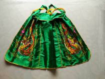 Guan Gong statue cloak Guan Gong green robe dragon robe dragon embroidered cloak god statue clothes Buddha statue cloak green 80cm