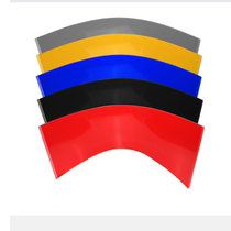 Customized acid and alkali resistant PVC soft board plastic paving table oil resistant rubber pad non-slip willow leaf grain rubber plate desulfurization pool