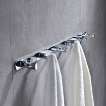 German high-end all-copper coat hook Hanging hook row hook Toilet toilet Bathroom hardware pendant free hole