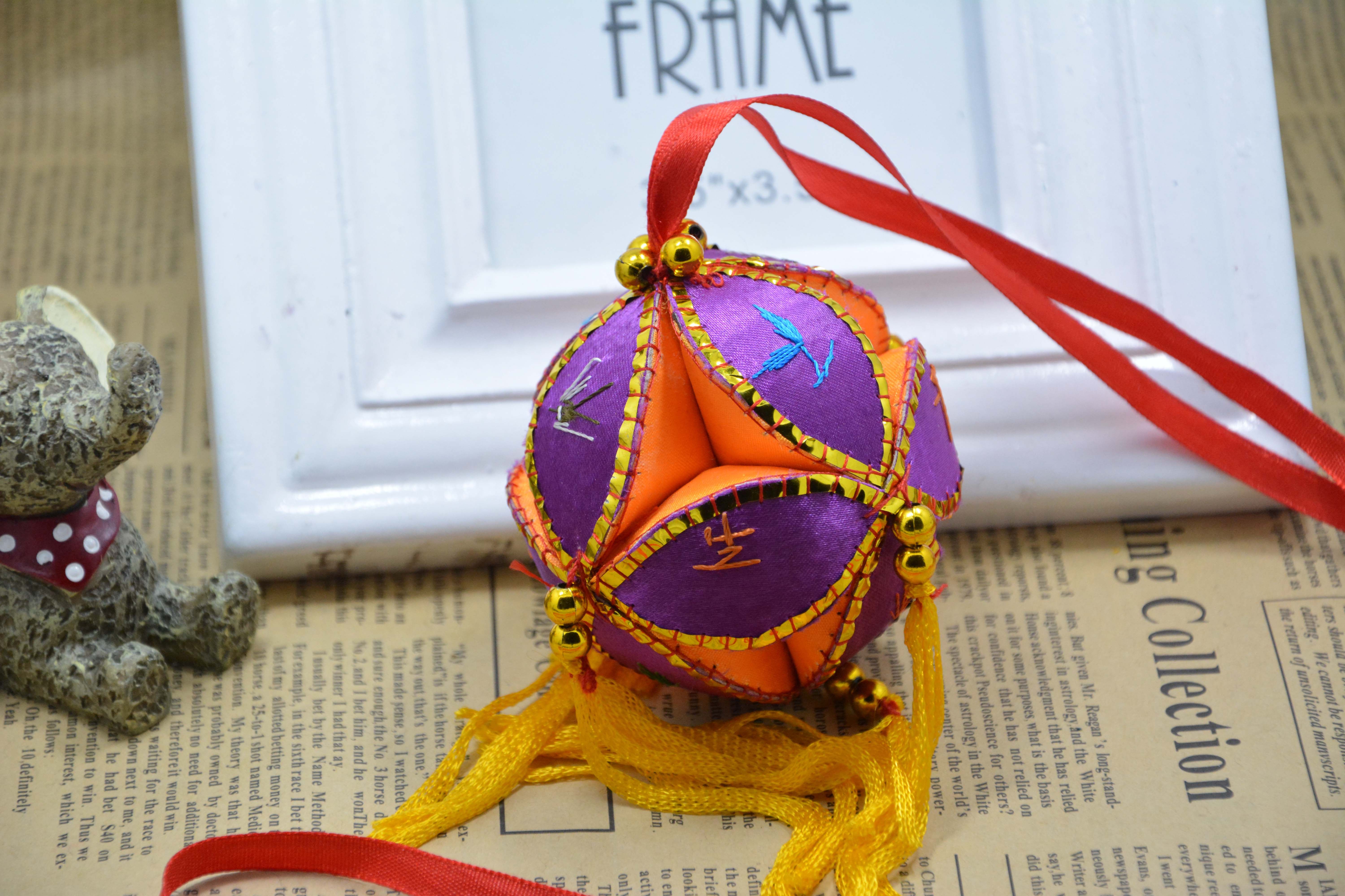 我要改灯 汽车改装配件 优惠券 精美纯手工绣球 广西特产 壮乡特色