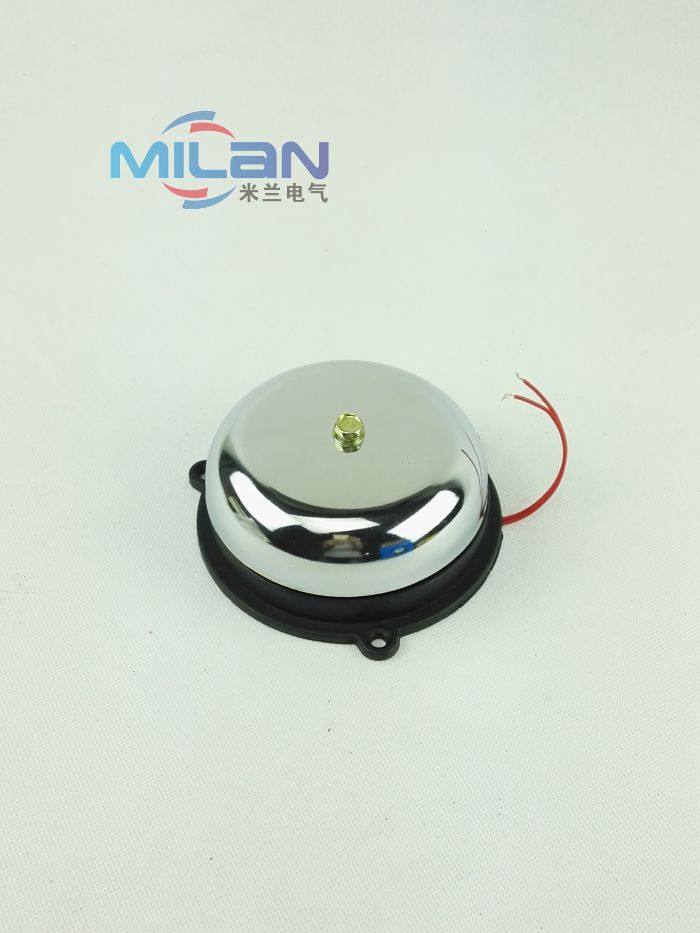 电铃4寸 内击电铃100mm内击式 电铃工厂学校电铃220v无火花