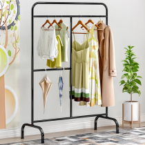Yast coat rack floor-to-ceiling bedroom hanger simple clothes rack household economy hanger drying rack