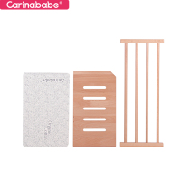 Carinababe Square Crib Extension Accessories Full Beech Solid Wood High quality