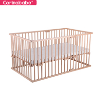 Carinababe Square childrens bed Montessori imported Beech full solid wood High quality