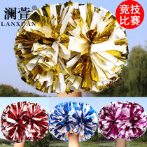 Competition Cheerleading Flower Ball Cheerleading Hand Flower Lesson Handshake Flower Dance Square Dance Show