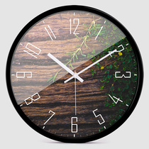 HICAT creative personality modern silent wall clock trend fashion quartz clock home living room bedroom decoration table