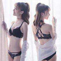 The brand-name beauty front buckle underwear woman has no steel ring gathered on the small chest adjustment type