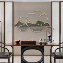 Modern Chinese jewelry Home decoration Wrought iron wall hanging Living room Bedroom entrance Corridor Aisle wall decoration pendant