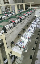 High speed computer over-wax inverted wool machine Single-spindle speed-cut self-stop fixed-length joint machine winding machine