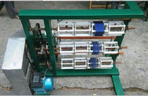 Electric splitting machine sweater wool sweater 12 heads unfurred sheet unfurred machine wood frame iron frame type