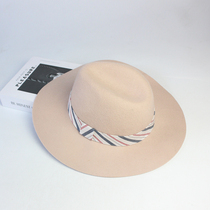 Export Japan Single Autumn Winter Pure Wool Fisherman Hat Woman Fashion Casual Warm Basin Hat Winter Sun Shade Courtesy Hat Woman