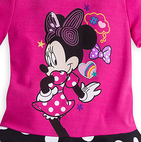 现货disney/迪士尼 美国代购 童装女童女孩 米妮公主连衣裙