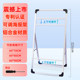 Portable aluminium alloy poster stand billboard display kt board display stand vertical floor-standing display stand folding stand