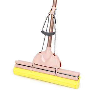 大号38cm胶棉胶棉拖把家用免手洗拖把换头吸水海绵拖把地板拖托把