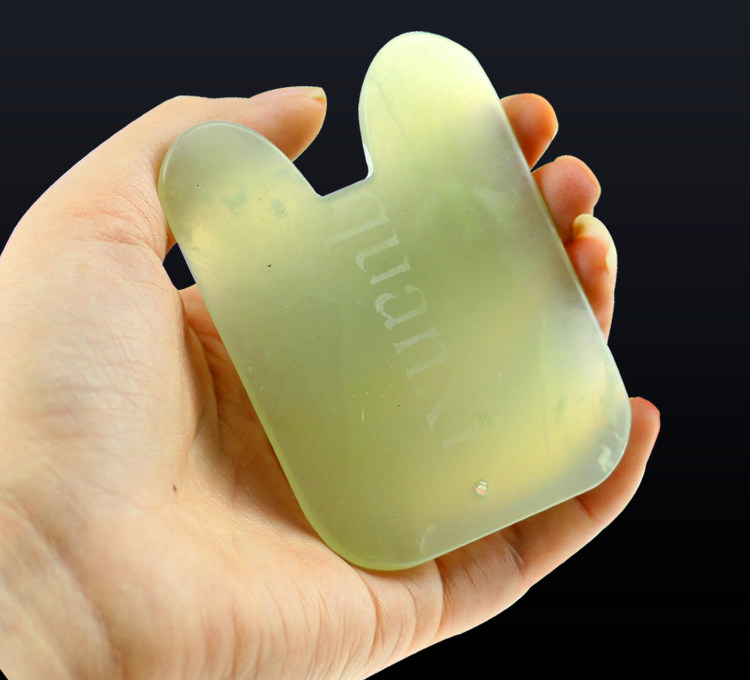 张秀琴全息刮痧板 身体手部用岫玉直板 5个包邮带皮套