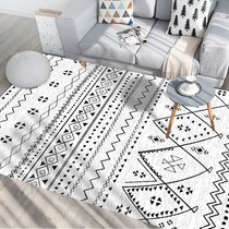 Living room carpet modern simple high-end Nordic Easy Care light luxury high-end indoor carpet floor mat bedroom very simple style