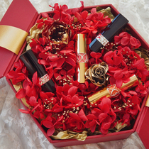 The Twilight Flower House Senior Yongsheng Floral Incense Candle Gift Box Lipstick Gift Birthday Valentines Birthday With Girlfriend Bestie