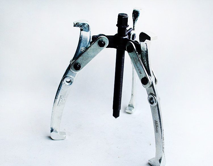 拉力器三爪顶拔器 轴承拉出器拔轮器锻压虎工三爪拉马全锻压