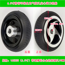 6 5-inch mute eco-friendly and non-inflatable microporous solid elastic tire electric vehicle robot logistics wheel chair car tire