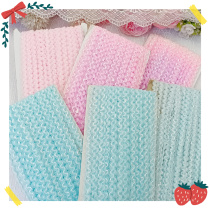 829 whole board gauze woven pink blue lace rope DIY hair ornaments decorative handmade material accessories