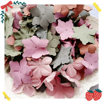 646 whole bag Hans about 120 pieces of flowers Flowers Flakes Diy Leather Fascia Hair Clip Hair Accessories Accessories Accessories
