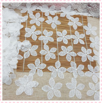 1157 whole pack of daily single about 210 pieces of white ultra-thin hollow water soluble flower diy clothing accessories accessories