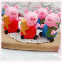 424 can piggy page pinching called pendant diy bag key chain baking decoration material accessories