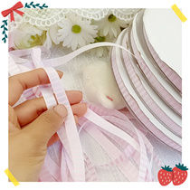 160 whole roll 100Y pink thread with diy bow hair accessories accessories