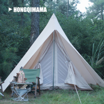Offweek outdoor retro cotton tent luxury camping cotton tent pyramid tent PYRAMID3 2
