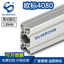 Eu Tenders 4080 Industrial Aluminum Alloy Profile Rail Automation Equipment Bench Line Shelf Manufacturer Direct